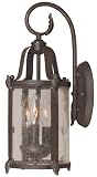 World Imports Lighting 1692 89 Old Sturbridge 3 Light 7 Inch Outdoor Wall Mount Lantern, Bronze 41spOgJK KL. SL160 World Imports Lighting 1692 89 Old Sturbridge 3 Light 7 Inch Outdoor Wall Mount Lantern, Bronze