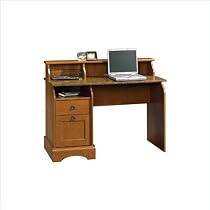 Sauder Graham Hill Desk in Autumn Maple
