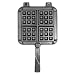 NordicWare 15040 Cast Aluminum Stovetop Belgium Waffle Iron