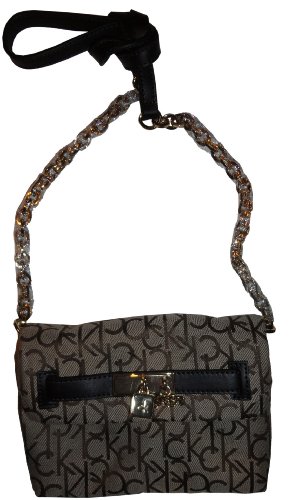 Womens Calvin Klein Purse Crossbody Khaki/Brown