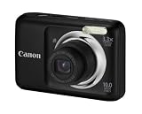 Canon PowerShot A800 Digitalkamera (10 Megapixel, 3-fach opt, Zoom, 6,4 cm (2,5 Zoll) Display) schwarz