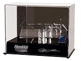 Jeff Gordon 1/24th Die Cast Display Case with Platform and Race Used Metal