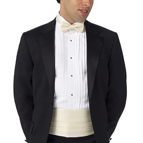 Isaac Mizrahi for Target® Tie and Cummerbund Set - Opal Cream (Ivory)