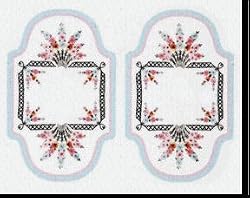 Miniature Floral Dollies by Lindee's Little Linens