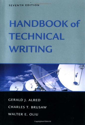 the handbook of technical writing seventh edition