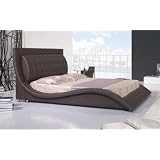 Designerbett S0M 200x200 Braunvon "i-flair"