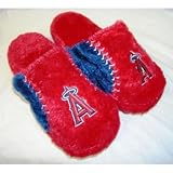Los Angeles Angels MLB Plush Slide Slippers - L
