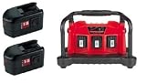 Milwaukee 48-59-0260P Promo Pack Multibay Charger With Two Free 18 Volt Batteries