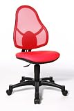 Topstar 71430S01 Kinderdrehstuhl Open Art Junior Bezugsstoff rot