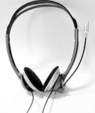 Review Conquest Computers  / Computer Basics Multimedia Stereo VoIP PC Headset For Skype, Gaming, PC & Laptop