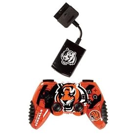Playstation 2 Cincinnati Bengals Wireless Game Pad by Mad Catz