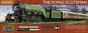 Hornby R1167 Flying Scotsman 00 Gauge Electric Train Set