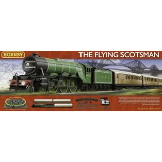 Hornby R1167 Flying Scotsman OO gauge Electric Train Set
