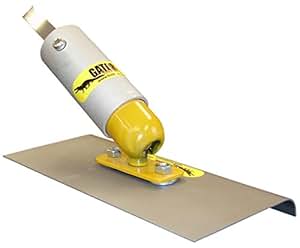 Gator Tool Concrete Walking Edger Nickel Satin Chromium 8"L x 4"W x 1/4