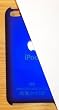 Dark Blue thin air jacket Replicase case for touch 4 hard cover back only plus free gray sock.