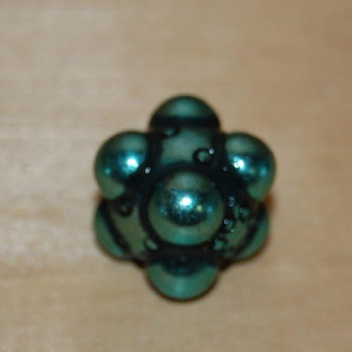 1 (One) Single IronDie: Solid Metal Italian Dice - Blue Nullifier (Die-Cast Designer Six-Sided Die / d6)