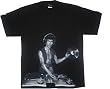 Bruce Lee Djing Music Black T-Shirt Tee