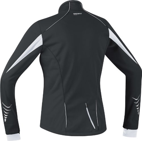 Gore Bike Wear Women's Contest SO Jacket - Black/ White, Size 42 (X-Large)