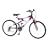 Rhino Chakra Girls Dual Suspension Bike - 24-Inch Wheels, Purple