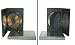 10 Chubby Black TRIPLE DVD Empty Replacement Boxes with Wrap Around Sleeve #DV3R22BK (22mm) (3DVD)