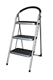Kennedy Home Collections 3 Step Ladder with Lock