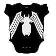 Spider Man Venom Logo Marvel Comics Baby Creeper Romper Snapsuit Onesie Size: 12-18 Months
