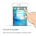iXCC iPhone 6 Plus/6s Plus Screen Protector - 0.2mm Full Cover Ultra Thin 9H Hard Crystal Clear High Response 3D Touch Compatible for Apple iPhone 6s Plus