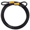 Master Lock 72DPF Heavy Duty 3/8-Inch Diameter Cable, 15 Feet Braided Steel