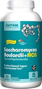 Jarrow Formulas Sacharomyces Boulardii & MOS, 90 Capsules
