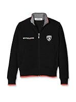 Automobili Lamborghini Sudadera con Cierre (Negro)