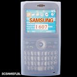 Samsung Blackjack SGH-i607 Premium PDA Blue Silicone Skin Case Cover by