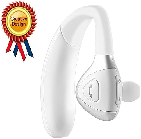 Bluetooth headset: V6 Stereo Wireless Bluetooth 4.1 HD Hands Free Earpiece with Two 140mah Replaceable Batteries, for iPhone ，Samsung，LG, PC Laptop, and Other Bluetooth Device