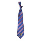 Kansas Jayhawks NCAA Woven 1 Mens Tie (100% Polyester)