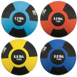 Lightweight Rubber Medicine Ball Pack (SET)