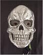 Skull Hitch Cover wtih Red Eyes, 2" receiver