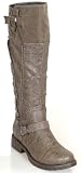 Fashion Designer Fashion Ladies BUCKLE BOOTS size 6.5