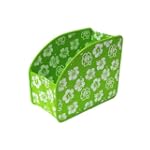 Large Stuff Cubby, Lime Green Tropical