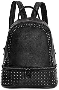 New handbag leather casual backpack European and American fashion handbags shoulder bag rivet