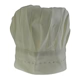 Rhinestone Studded White Chef Hat for the Celebrity Chef by Two Lumps of Sugar