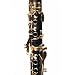 Barcelona 200 Series B-Flat Clarinet with Case, Polishing Cloth, Gloves, and Cork Wax - Black image 3