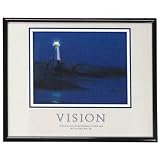 Advantus Decorative Vision Motivational Poster - 30 Width x 24 Height