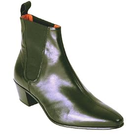 The Original Beatles Boots - Cavern Boot - Black Calf - 2" High Cuban Heel