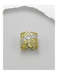 CZ Ring In 92.5 Sterling Silver