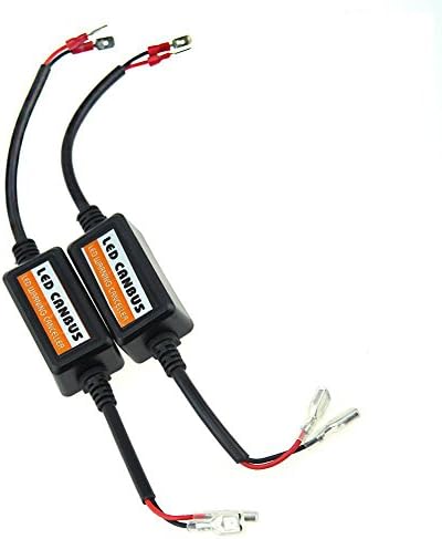 LED canbus,IMOSONTEC Car LED Headlight Canbus Error Free Plug &amp; Play Computer Warning Canceller &amp; Anti Flicker for BMW, VW, VOLVO and More (H1/H3/880~881)
