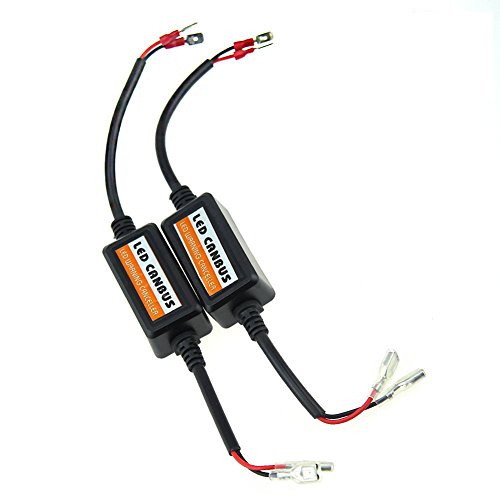 LED canbus,IMOSONTEC Car LED Headlight Canbus Error Free Plug &amp; Play Computer Warning Canceller &amp; Anti Flicker for BMW, VW, VOLVO and More (H1/H3/880~881)