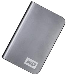 Western Digital My Passport Elite 250 GB USB 2.0 Portable External Hard Drive (Titanium)