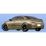 2007-2009 Saturn Aura Racer Side Skirts by DuraFlex