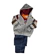 Good Lad Boy Sweat Shirt Denim 3 Piece Set