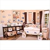 Bundle-12 On Safari 4 Piece Crib Bedding Set
