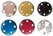 Shogun Motorsports Shogun Carbon S5 Fiber Swingarm Slider Replacement End Caps - Red 710-0924